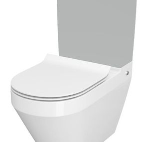 CERSANIT - WC KOMBI MISA CREA CO 010/020 OVAL, SEDADLO DUR SLIM WO LW ONE K114-023