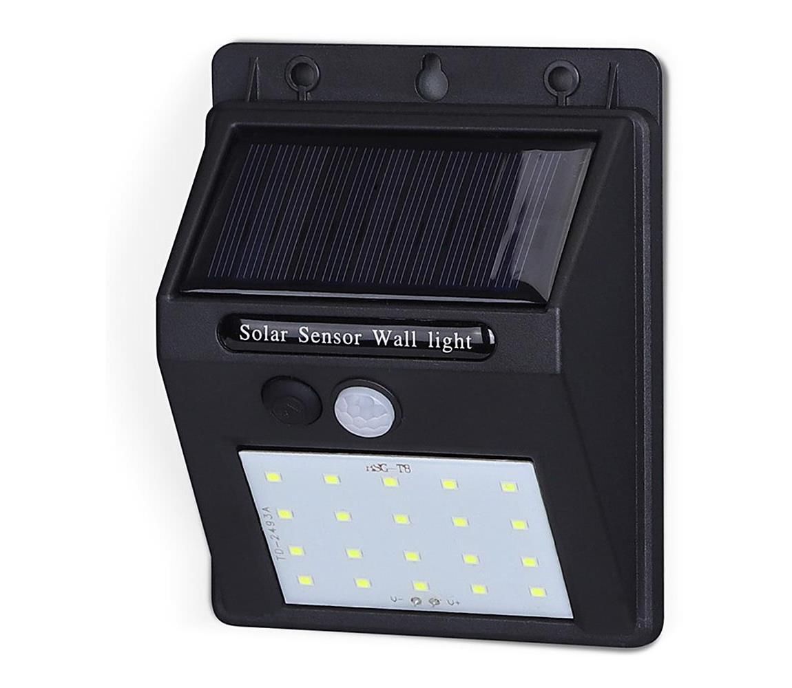 Aigostar - LED Vonkajšie solárne svietidlo so senzorom LED/1,11W/5,5V IP65