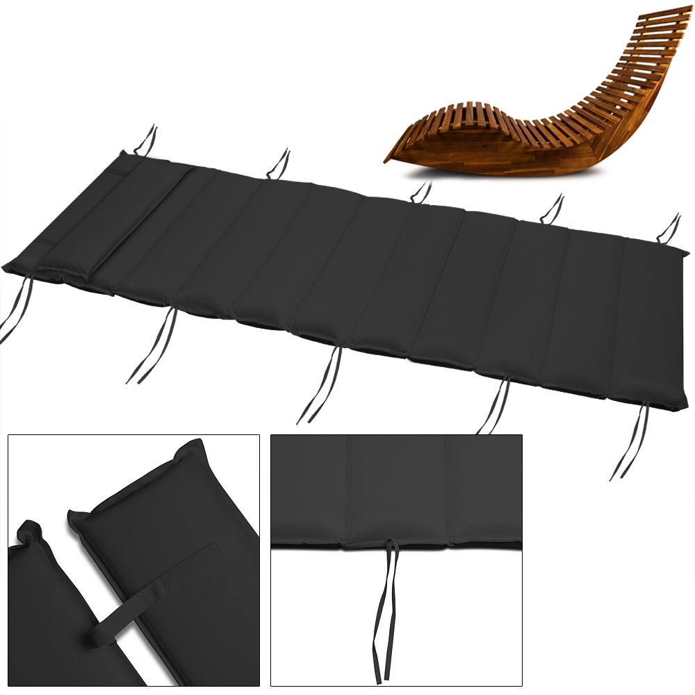 Detex Detex® - elastická podložka na lehátko do sauny - 7cm hrubá, antracit