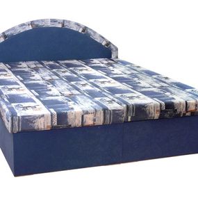 Manželská posteľ 160 cm Edo 7 (s molitanovým matracom)