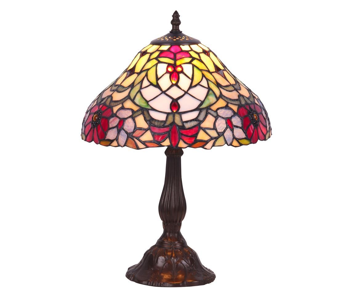 Rabalux 8090 - Tiffany vitrážová stolná lampa MIRELLA 1xE27/60W/230V
