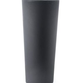 VONDOM - Samozavlažovací kvetináč CONO ALTO 40x80 - čierny