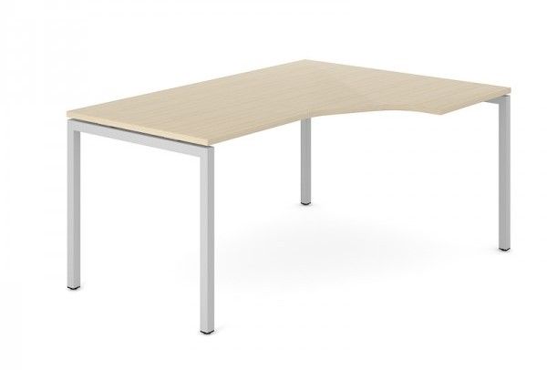 NARBUTAS - Rohový pracovný stôl NOVA U (P) 140x120