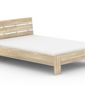 Moderná posteľ rea nasťa 140x200cm - dub bardolino