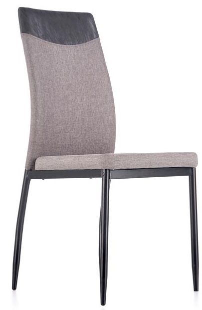 HALMAR Jedálenská stolička K276 sv. šedá/ čierna