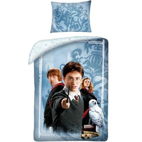 Halantex · Bavlnené posteľné obliečky Harry Potter s priateľmi - 100% bavlna - 70 x 90 cm + 140 x 200 cm