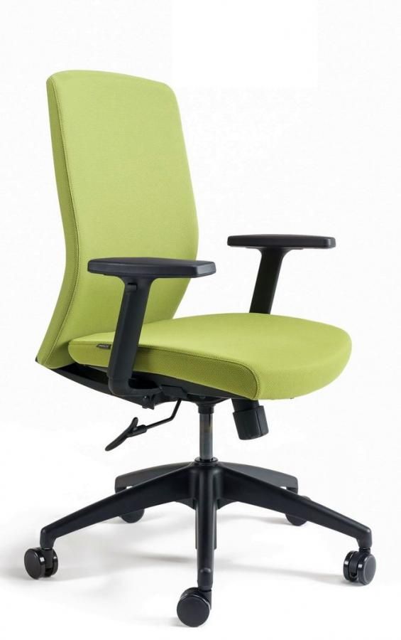 OFFICE PRO bestuhl -  OFFICE PRO bestuhl Kancelárska stolička J2 ECO BLACK BP zelená