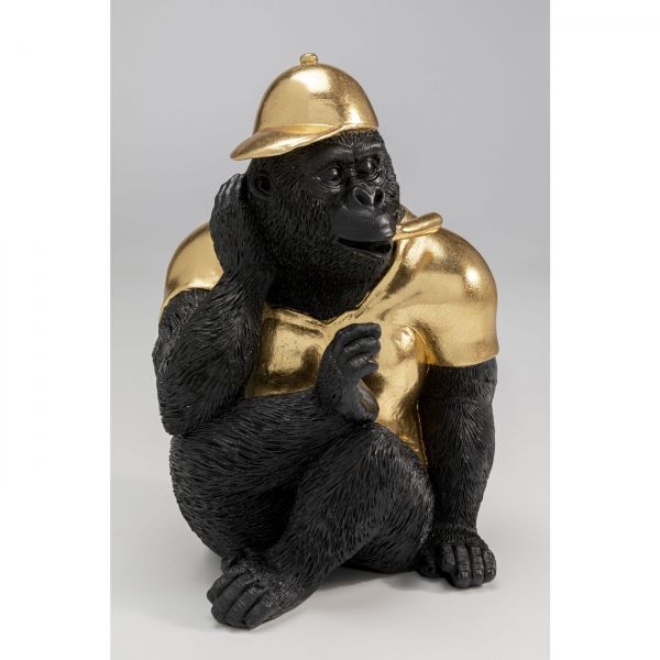 KARE Design Soška Glam Gorilla 26cm