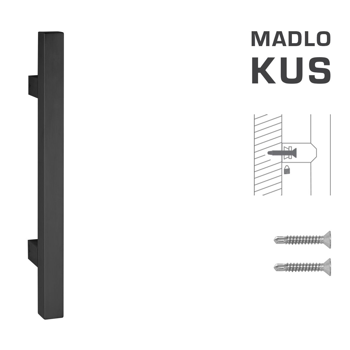 FT - MADLO kód 831 25x25 mm ST ks 210 mm, 25x25 mm, 400 mm