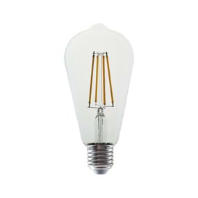 ACA Lighting LED FILAMENT E27 ST64 6W 2700K 230V 820lm RA80 CONDI6WW