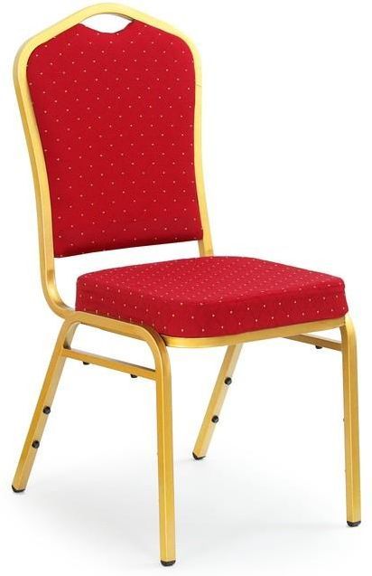 HALMAR jedálenská stolička K66 červená skladová