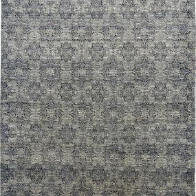 Diamond Carpets koberce Ručne viazaný kusový koberec Diamond DC-JK 1 SILVER / BLACK - 180x275 cm