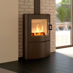 Kratki KOZA/AB/S/2 - Krbové oceľové kachle 10kW 150mm