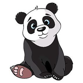 Tapety do detskej izby Panda 5391 - samolepiaca