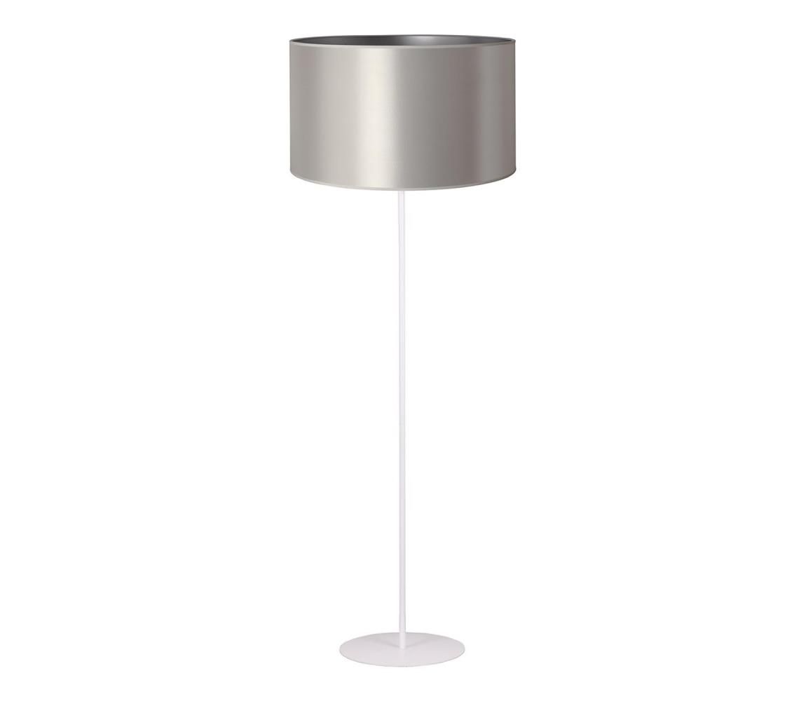 Stojacia lampa CANNES 1xE27/15W/230V 45 cm strieborná/biela