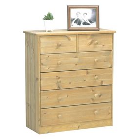 Vysoká komoda z borovicového dreva 78x89 cm Mario - Tvilum