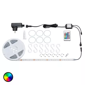 Briloner Pre exteriér RGB-LED pásik Ora diaľkové ovládanie, plast, 0.16W, P: 300 cm