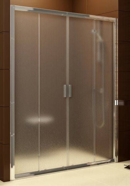 Ravak Blix sprchové dvere BLDP4-160 lesklý hliník