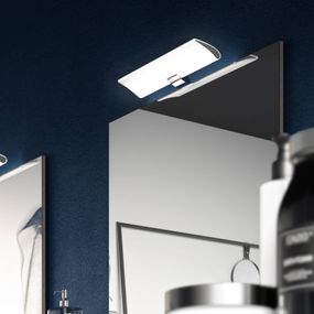 Ebir Zrkadlové LED svietidlo Miracle chróm, šírka 50 cm, Kúpeľňa, plast, polykarbonát, 9W, L: 50 cm, K: 4.6cm
