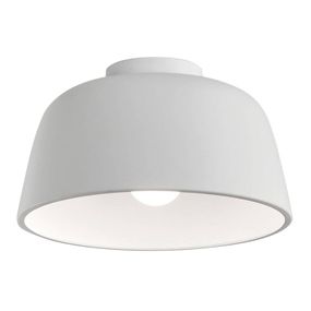 LEDS-C4 Miso stropné svietidlo Ø 28, 5 cm biela, Obývacia izba / jedáleň, oceľ, E27, 40W, K: 16.8cm