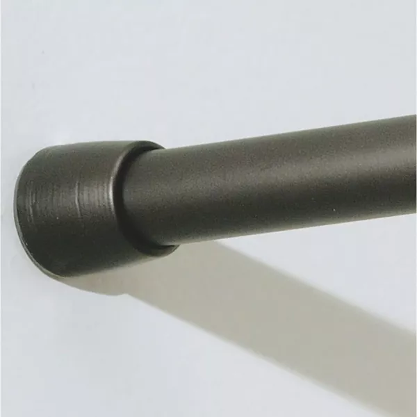 Tyč na sprchový záves s nastaviteľnou dĺžkou v bronzovej farbe InterDesign Rod, 198 - 275 cm
