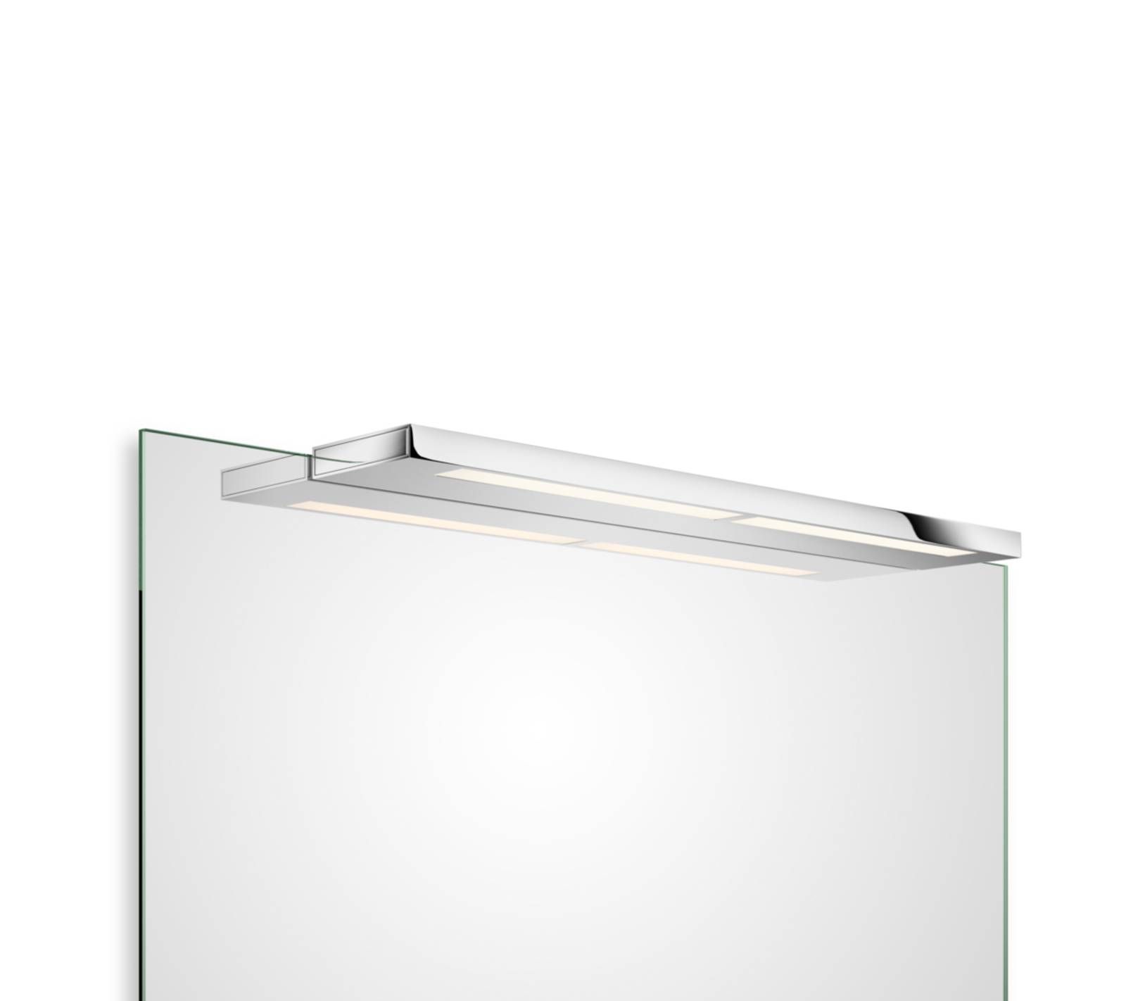 Decor Walther Slim zrkadlové LED chróm 60 cm, Kúpeľňa, mosadz, sklo, 32.8W, L: 60 cm, K: 2cm