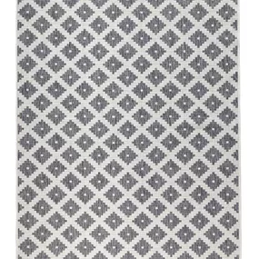 Kusový koberec Northrugs Twin 103126 Grey Cream  80x150 cm