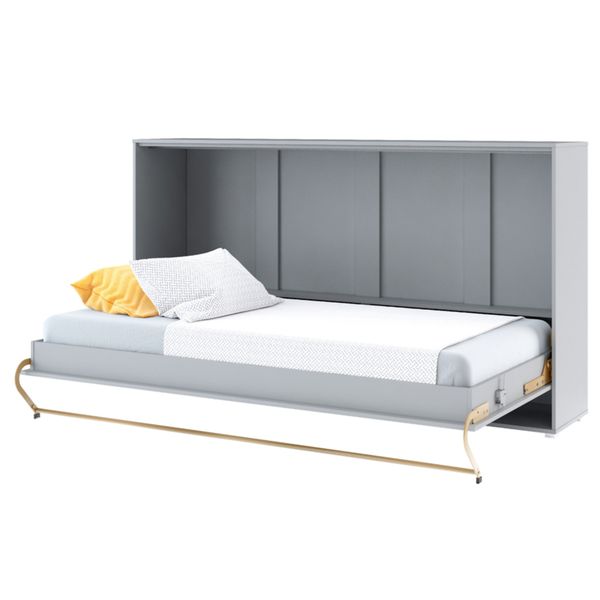 Sconto Sklápacia posteľ CONCEPT PRO CP-06 sivá, 90x200 cm