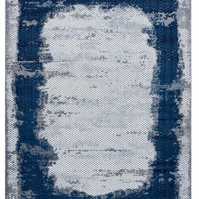 Dywany Łuszczów AKCIA: 140x190 cm Kusový koberec Core A004 Frame blue/grey - 140x190 cm