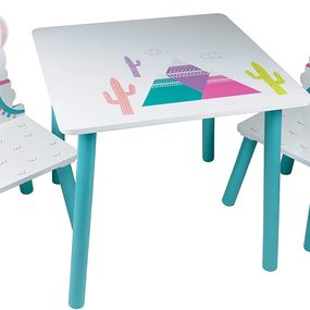 BHome Detský stôl so stoličkami ALPAKA
