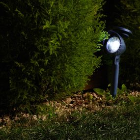 SMART GARDEN Solárne LED svetlo s hrotom do zeme Prima, 4 kusy, plast, P: 14 cm, L: 9 cm, K: 37cm