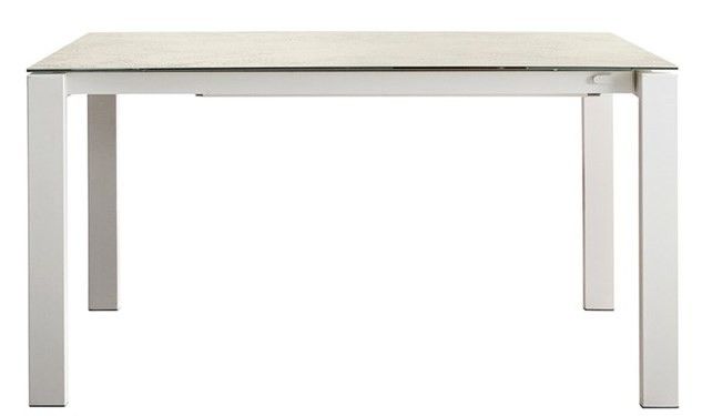 MIDJ - Skladací stôl BADU 100/140x70 cm - sklo / keramika