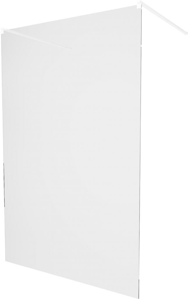MEXEN/S - KIOTO samostatne stojaca sprchová zástena 110 x 200 cm, transparent 8 mm, biela 800-110-002-20-00