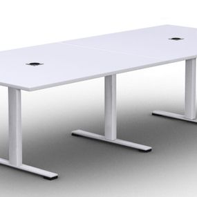 NARBUTAS - Rokovací stôl JAZZ 280x120 so zásuvkami - melamín