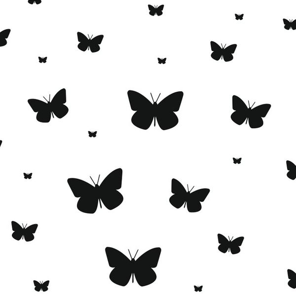 Nálepka na stenu Animals - motýle 43 ks Z015
