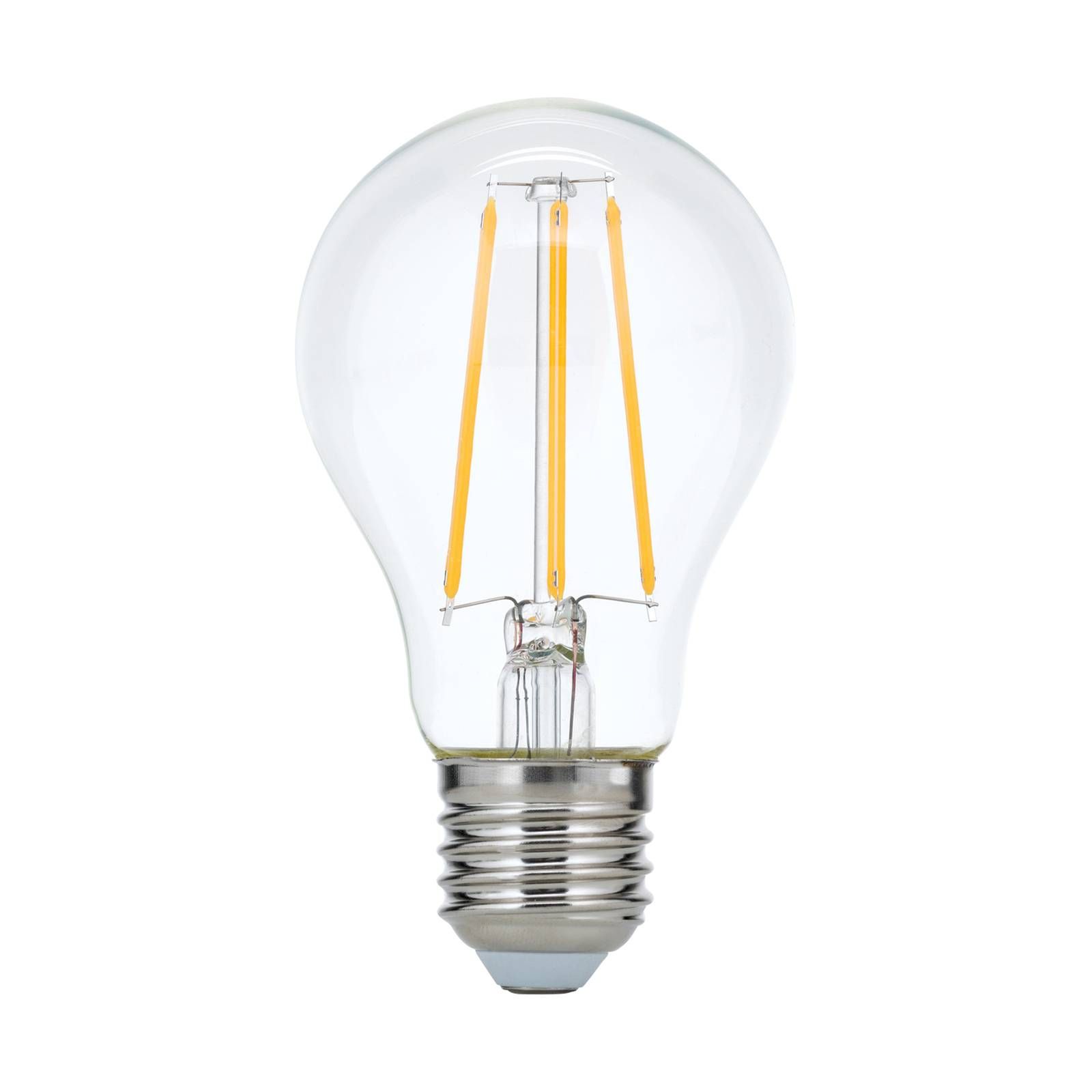 Orion LED žiarovka E27 4, 5W filament číra stmievateľná, sklo, E27, 4.5W, Energialuokka: F, P: 10.5 cm