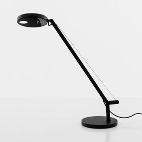 Artemide Demetra Micro stolová lampa 3 000K čierna, Pracovňa / Kancelária, hliník, plast, zamaková zliatina, 6W, K: 51.5cm