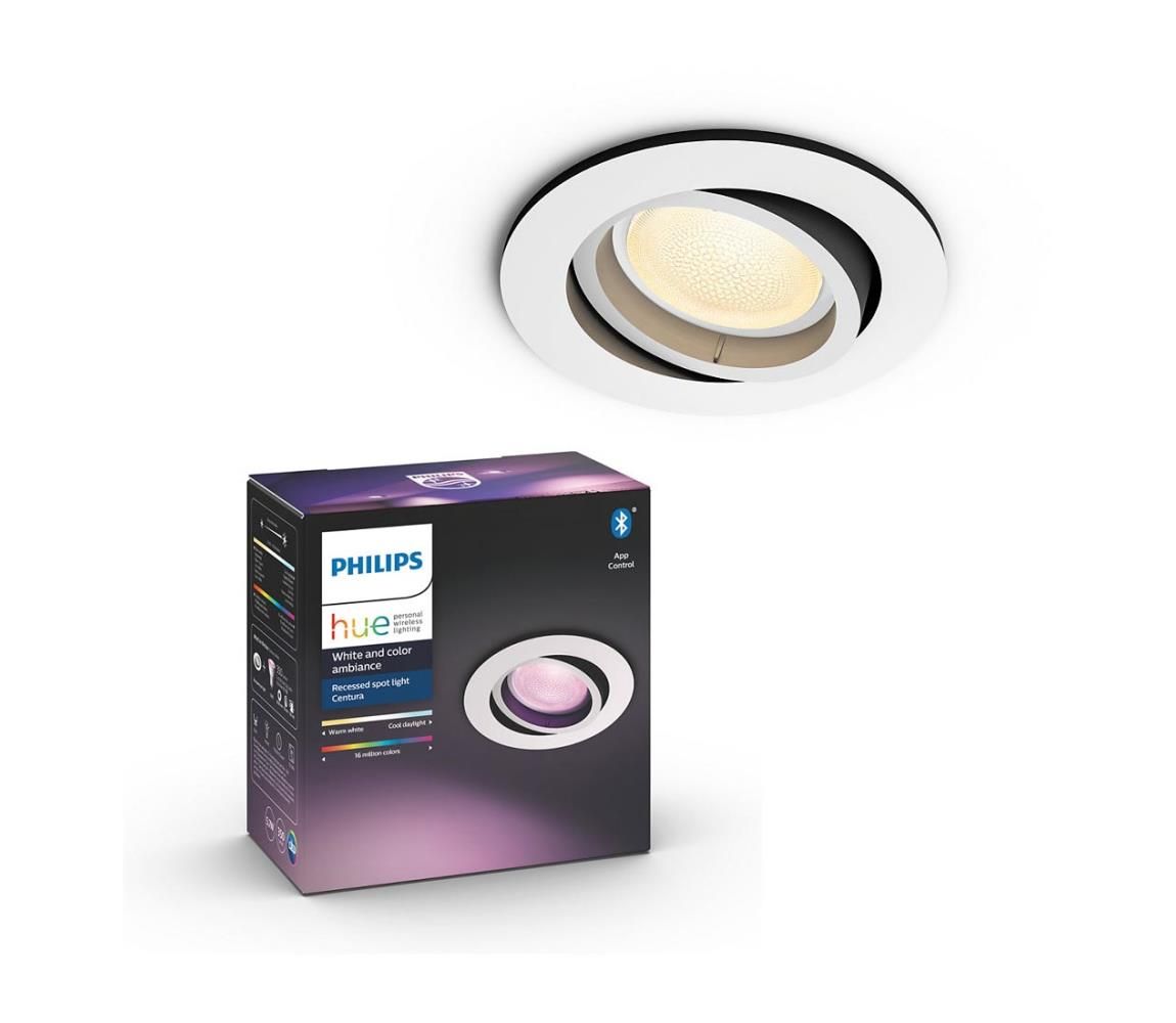 Philips 50451/31/P7 - LED RGBW Podhľadové svítidlo HUE CENTURA 1xGU10/5,7W/230V