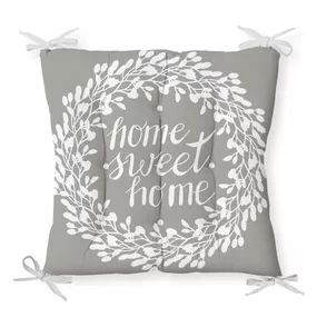 Sedák na stoličku Minimalist Cushion Covers Gray Sweet Home, 40 x 40 cm