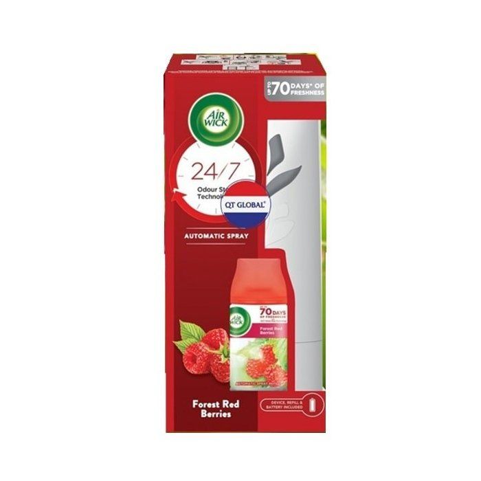 AIR WICK SYSTEM+REFILL 250 ML FRESHMATIC FOREST RED BERRIES