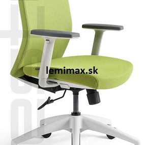 OFFICE PRO bestuhl -  OFFICE PRO bestuhl Kancelárska stolička J2 ECO WHITE BP zelená