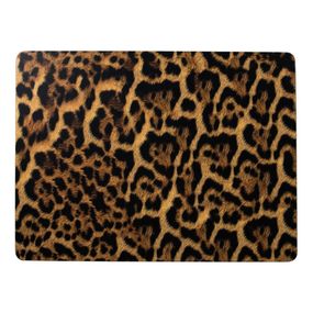 Pevné korkové prestieranie s motívom leopardej kože (4ks) - 30 * 40 * 0,4 cm