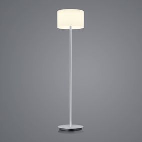 BANKAMP Grand Opal stojacia LED lampa, hliník, Obývacia izba / jedáleň, hliník, sklo, 30W, K: 147cm
