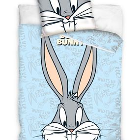 Jerry Fabrics, Detské obliečky do postieľky 100x135 BUGS BUNNY