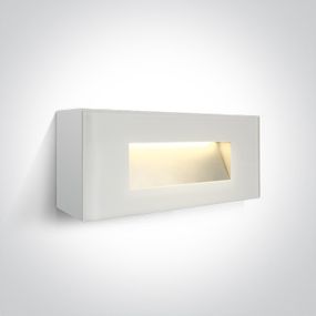 Moderné svietidlo ONE LIGHT ext. nástenné svietidlo 67076A/W/W