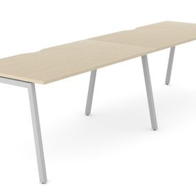 NARBUTAS - Dvojmiestny pracovný stôl NOVA A 360x80 cm