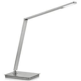 Knapstein LED lampa na písací stôl Omar snímač stmievanie, Obývacia izba / jedáleň, kov, 10.8W, L: 20 cm, K: 50cm