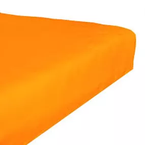 Posteľná plachta jersey svetlo oranžová TiaHome - 200x200cm