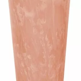 Kinekus Kvetináč vysoký plastový, priemer 20cm, TUBUS SLIM BETON EFFECT, terakota