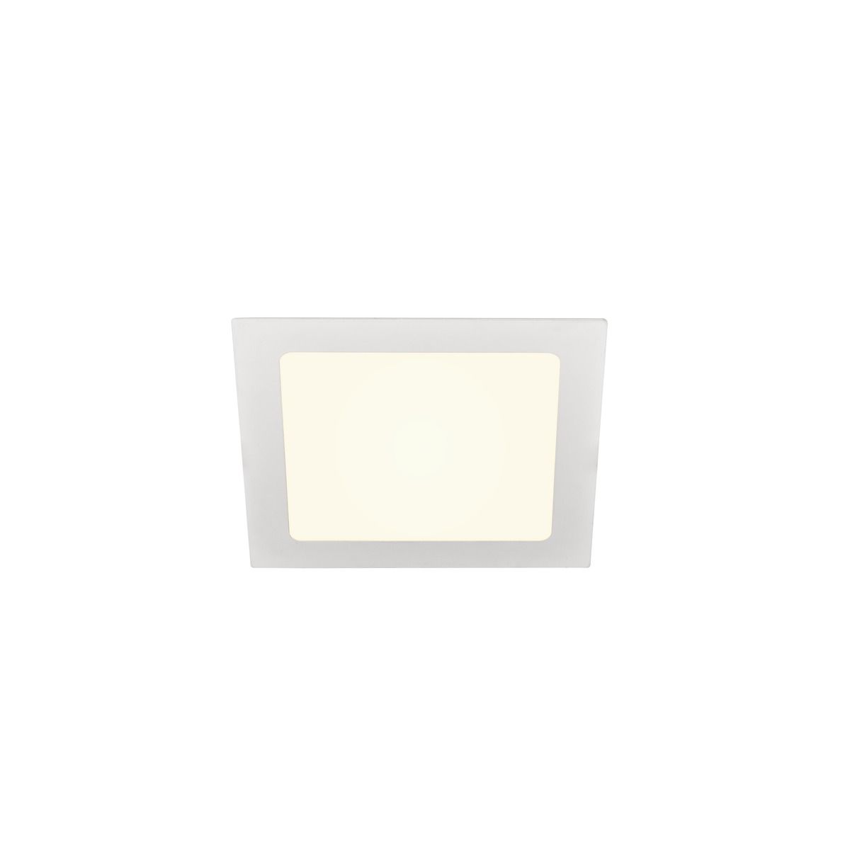 Stropné svietidlo SLV SENSER 18 DL vnitřní LED stropné zápustné svietidlo hranaté bílé, 4000 K 1004698